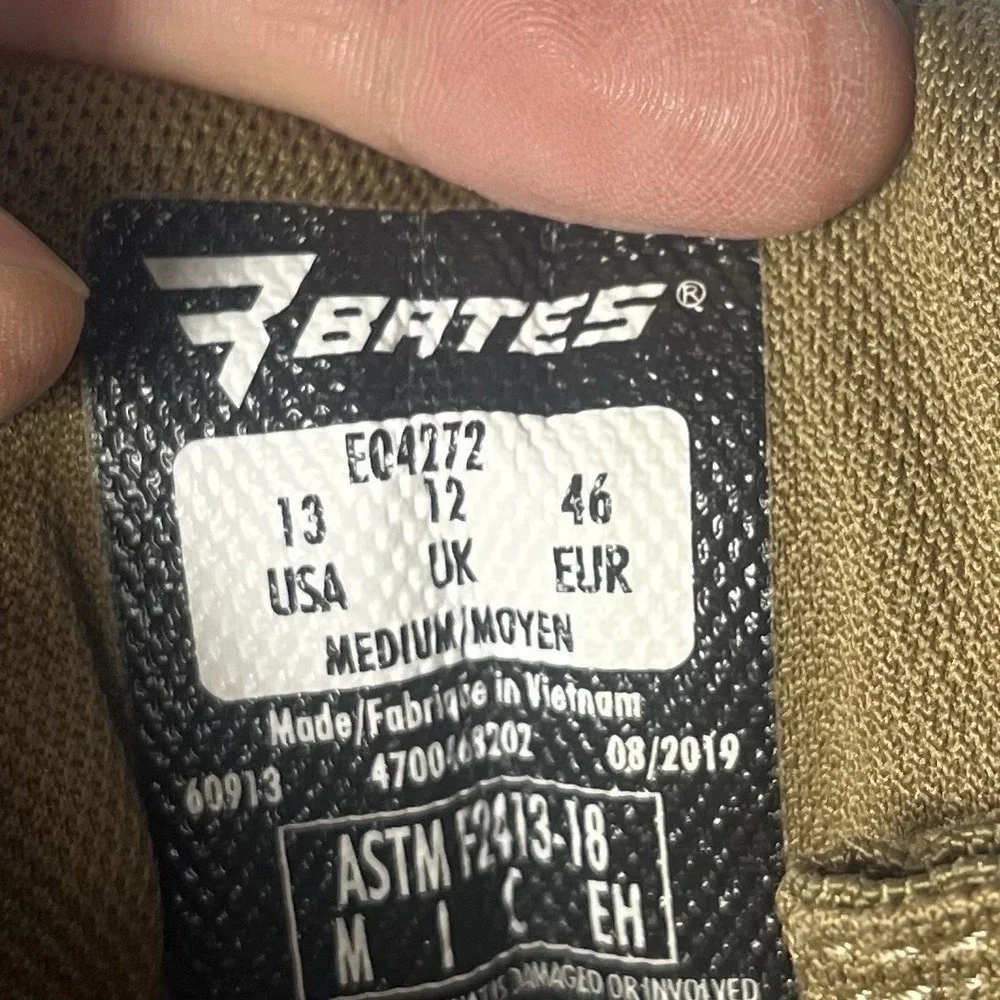 Bates Men's GX-8 Waterproof Work Boot - Composite Toe - E04272 Sz. 13‎